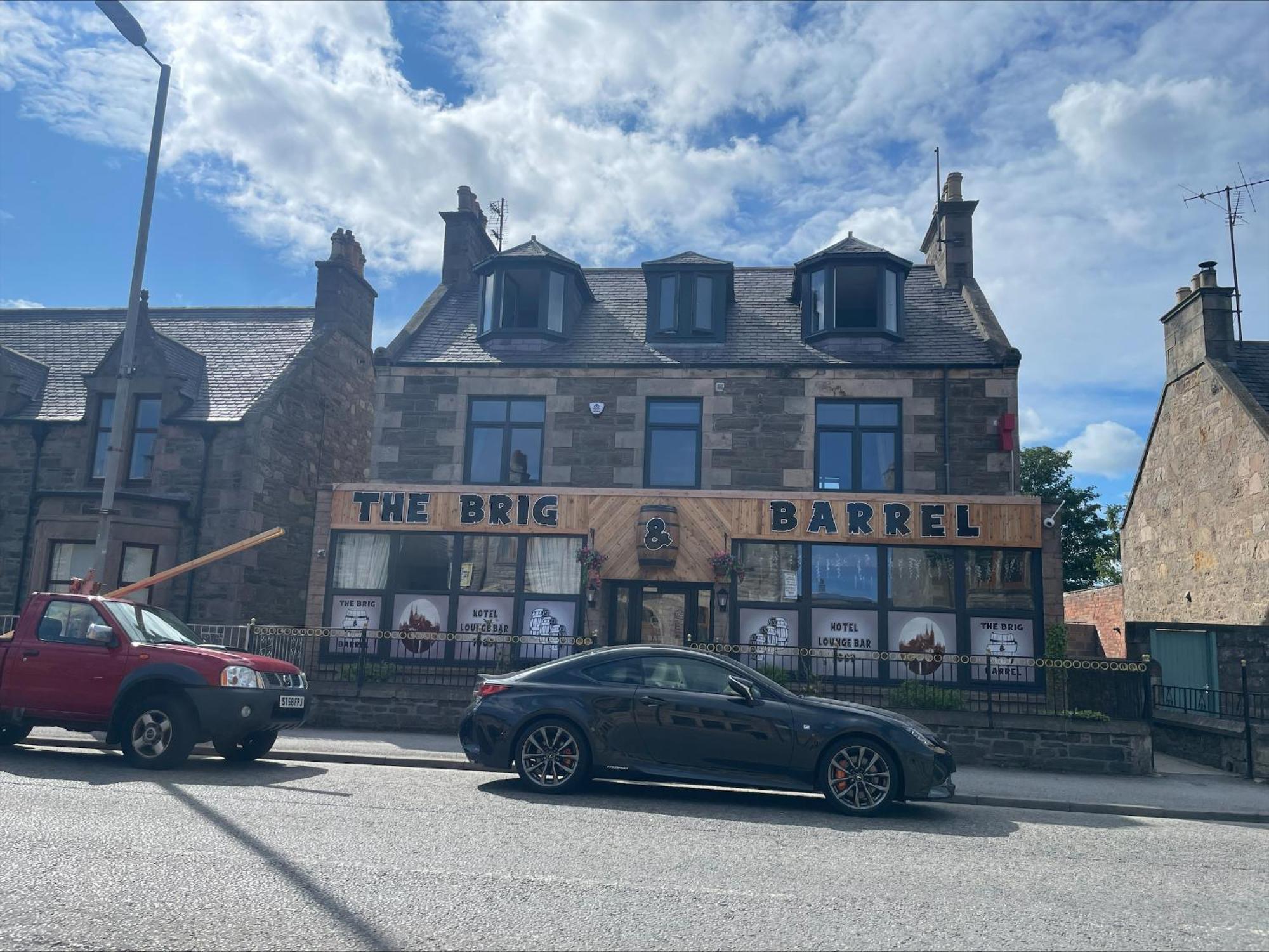 The Brig & Barrel Hotel Buckie Eksteriør bilde